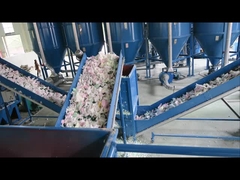 Máy tái chế bọt CE Polystyrene Rebonded Machine Chuông bong bóng dây chuyền phát hành ba lần