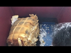 Sponge nghiền rebound PU bọt máy đóng gói toàn bộ gói nén đặt vào