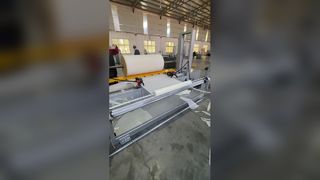 Máy bóc bọt CNC TDPA-2300 Độ dày 1-30 mm 0-130 m / phút cho cuộn xốp hình trụ PU
