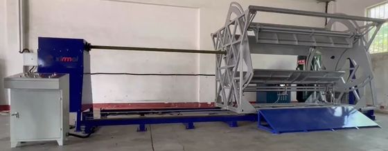 Máy khoan bọt hình tròn 2 tấn Ống chèn tự động cho đường dây làm việc làm bọt dọc