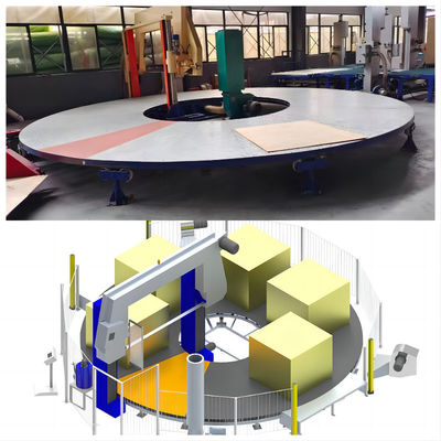 Máy cắt bọt Eps Cnc ngang chuyên nghiệp Carousel Sponge