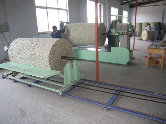Máy khoan bọt bọt xốp hình trụ ngang tròn cho khối hình trụ