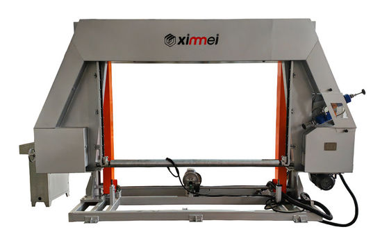 Cao độ chính xác và độ dày của tấm cắt liên tục không dao cắt dấu hiệu máy cắt bọt PU với Delta VFD thép bàn làm việc với thiết bị hút khí