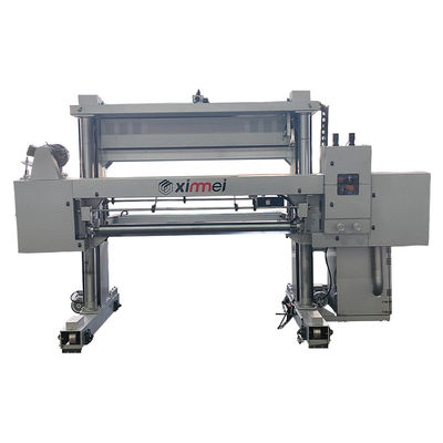 Máy cắt bọt PU mạnh mẽ cho cắt ngang trên đường ray với cuộn áp suất tự động và cuộn 2200mm
