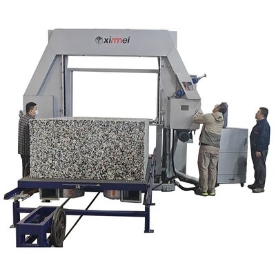 Máy cắt ngang bọt xốp bán tự động được điều khiển một người chính xác cao